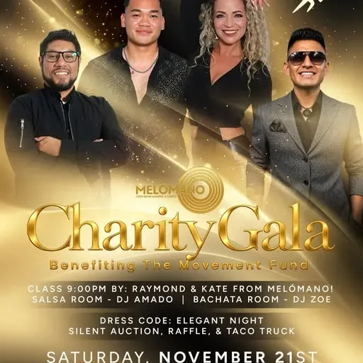 🥂 MELÓMANO CHARITY GALA: BENEFITING THE MOVEMENT FUND✨